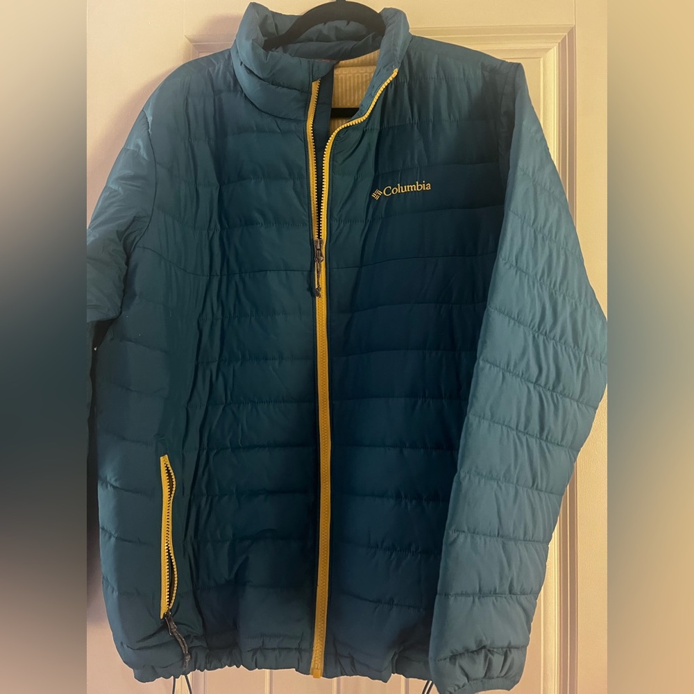 Men’s Columbia light weight puffer jacket